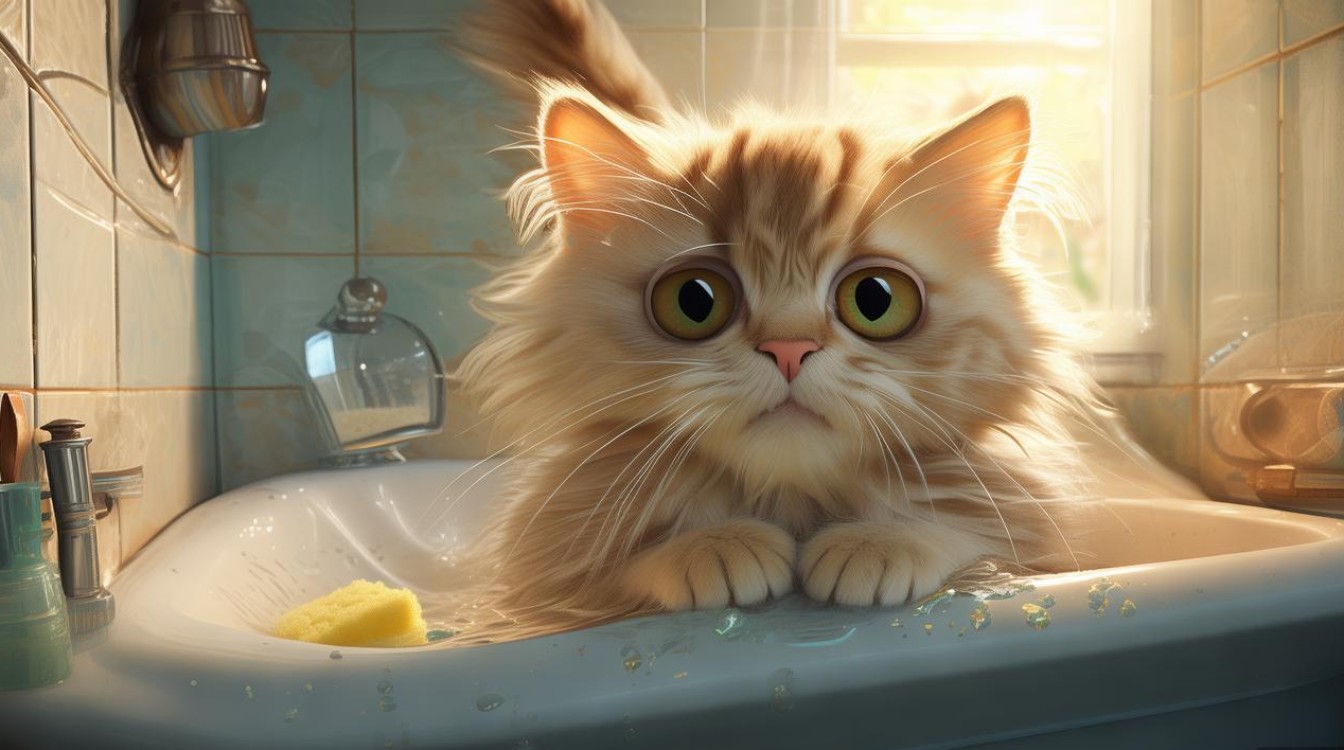 猫咪怕洗澡么