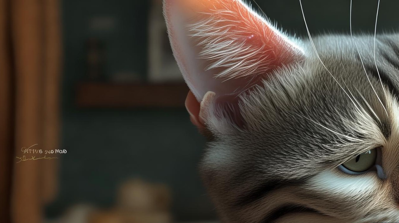 猫咪耳朵边上发炎