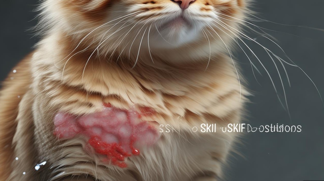 皮肤感染猫咪