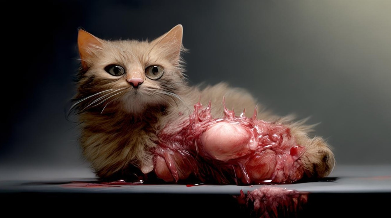 猫咪烫伤化脓了