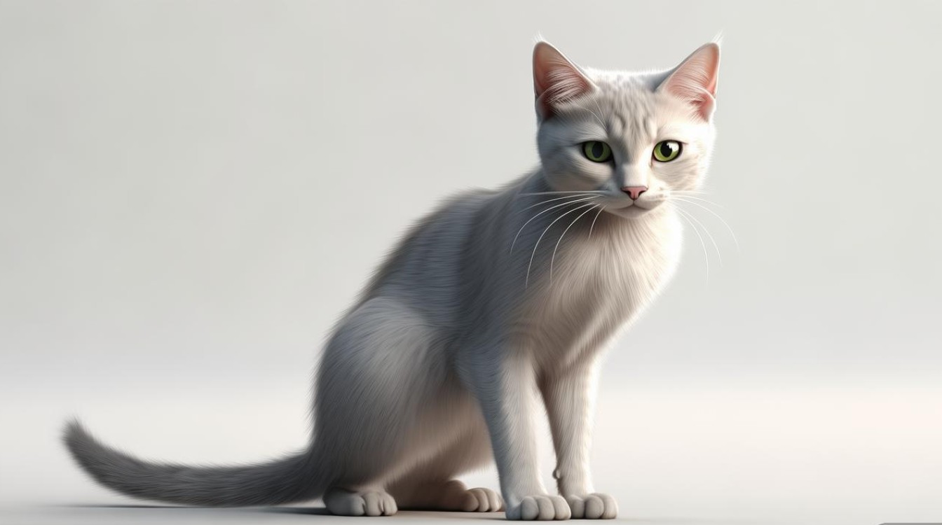 体型消瘦的猫咪
