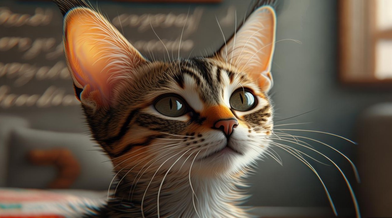 猫咪耳朵不直