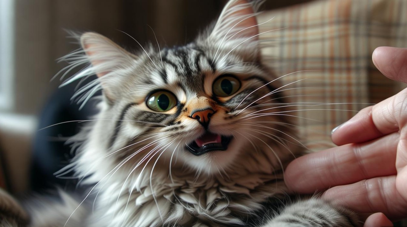 猫咪总咬主人