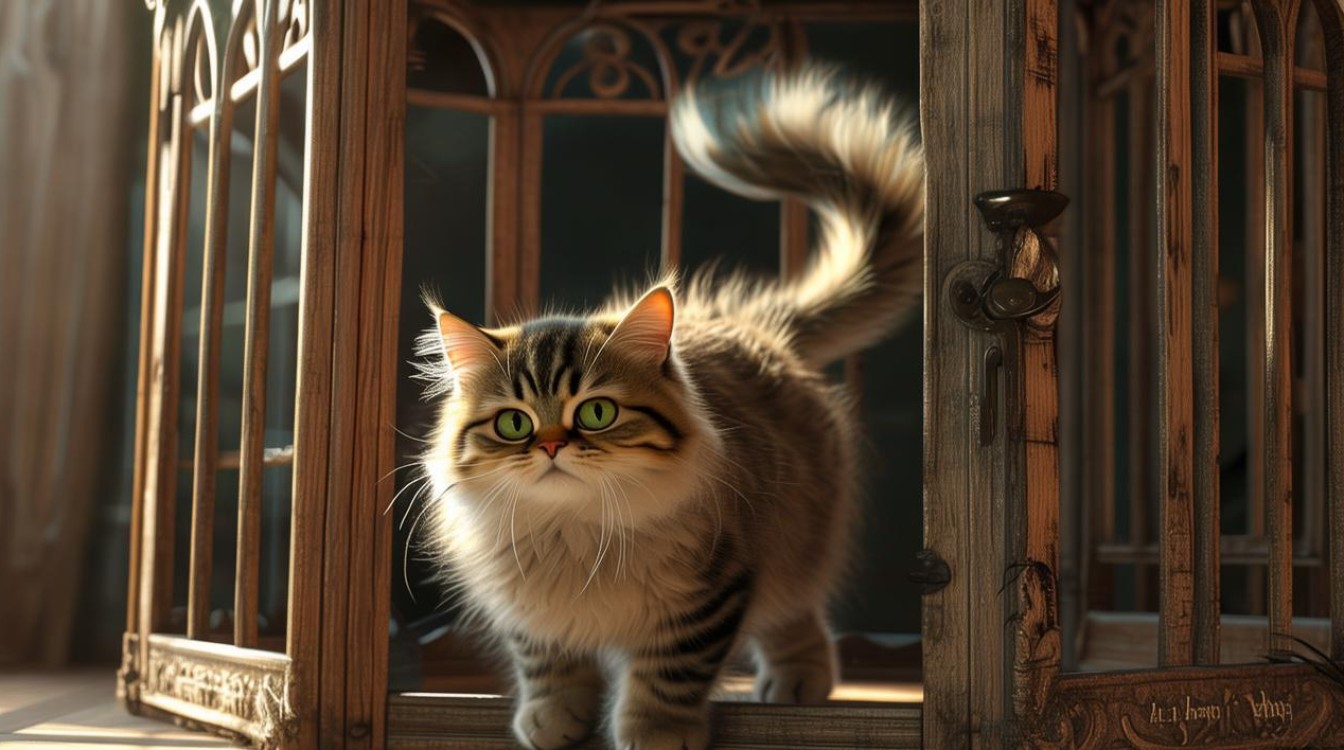 猫咪拒绝进笼子