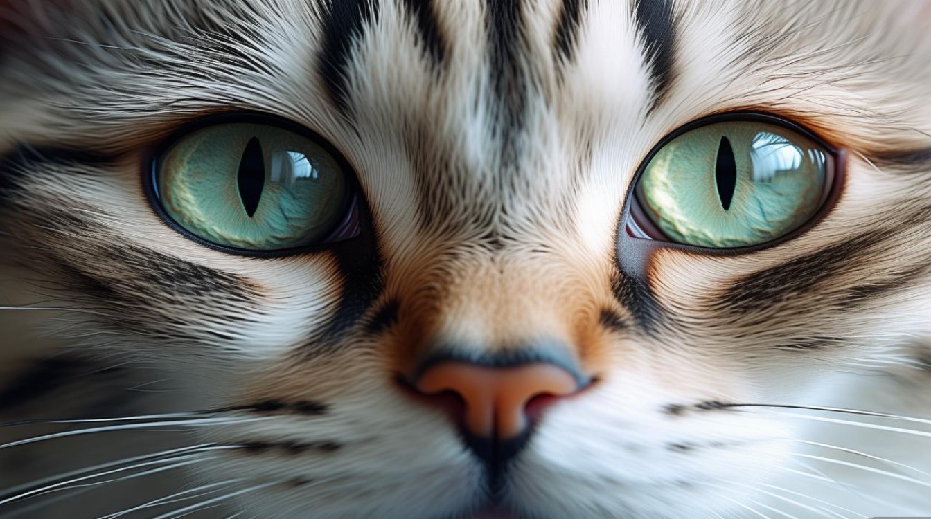 猫咪眼睛长白膜
