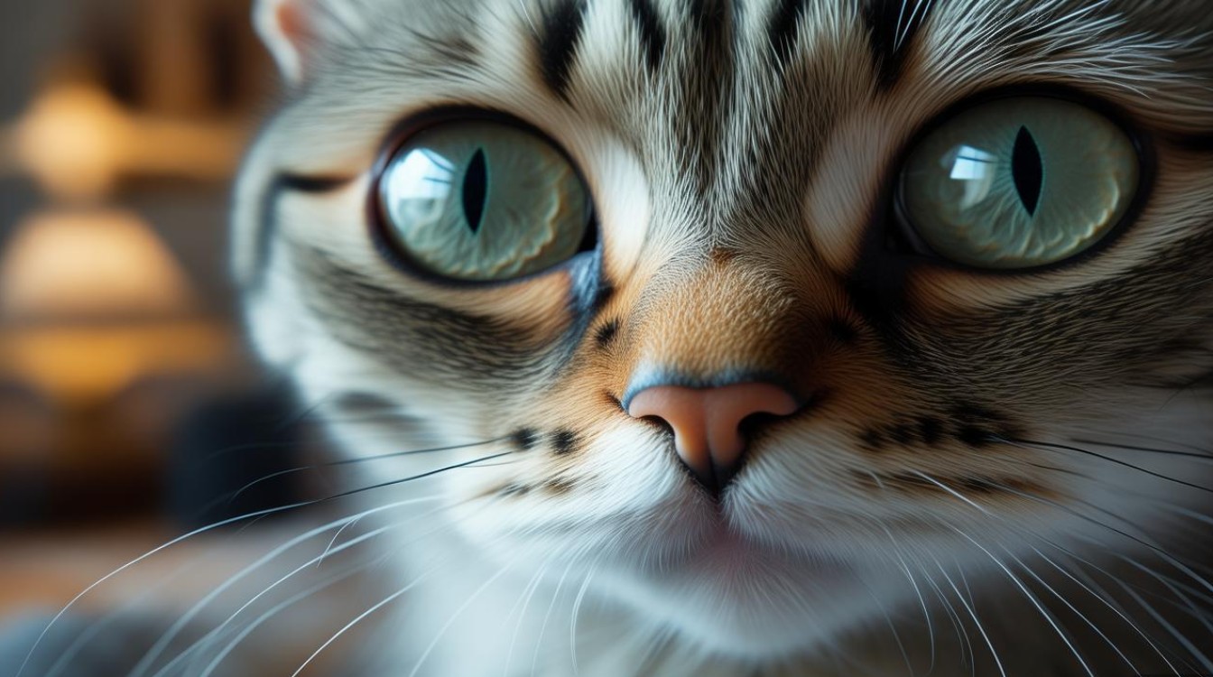猫咪眼睛长白膜