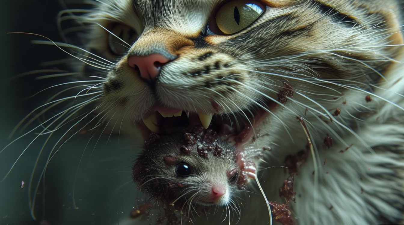 猫吃仓鼠寄生虫
