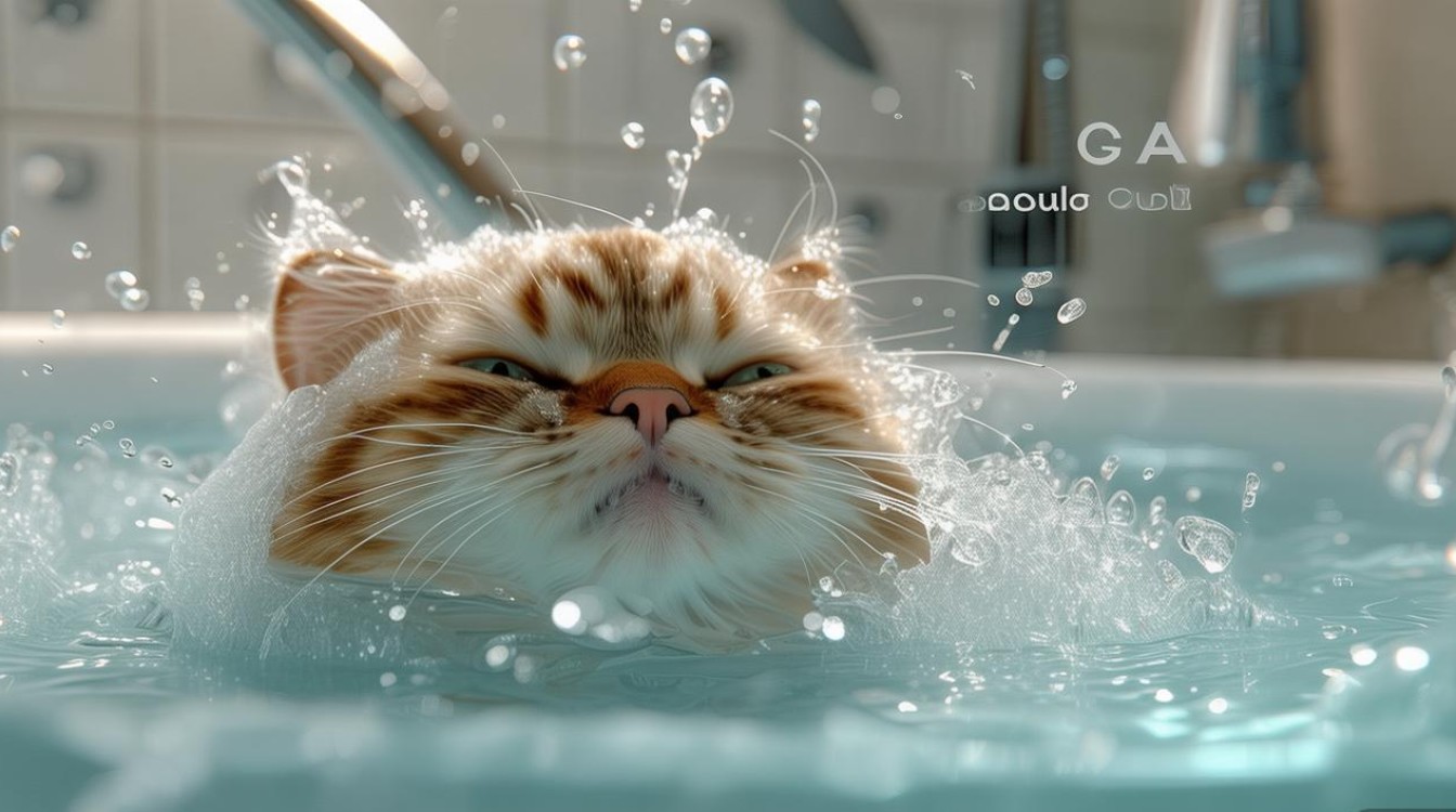 猫咪洗澡吹多久
