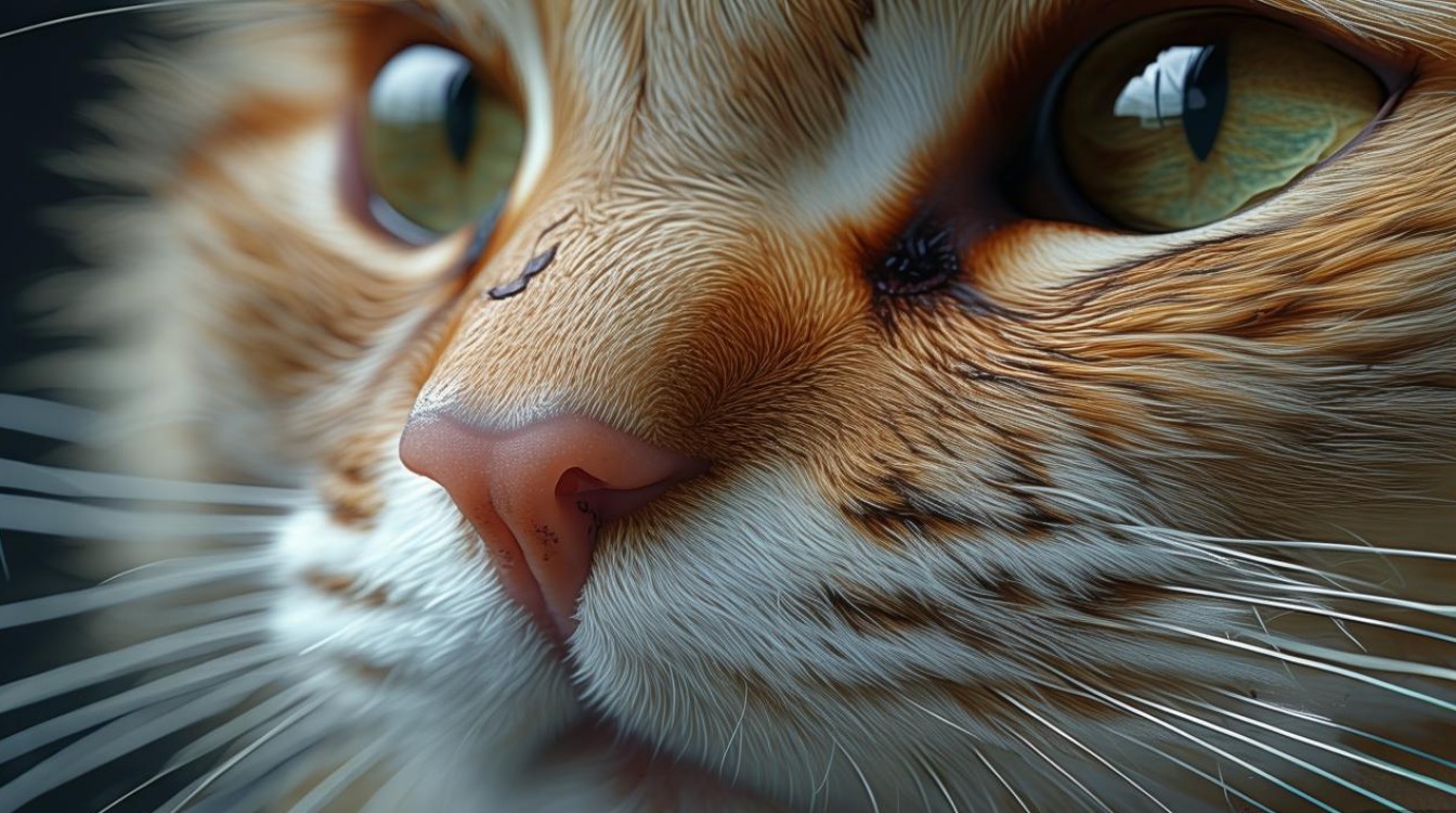 猫咪嘴巴下面结痂