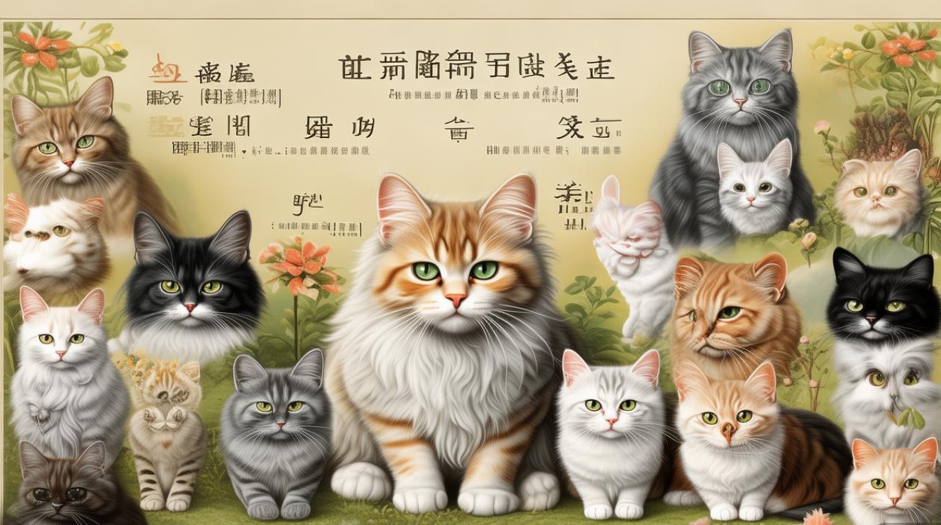 中国猫咪种类大全