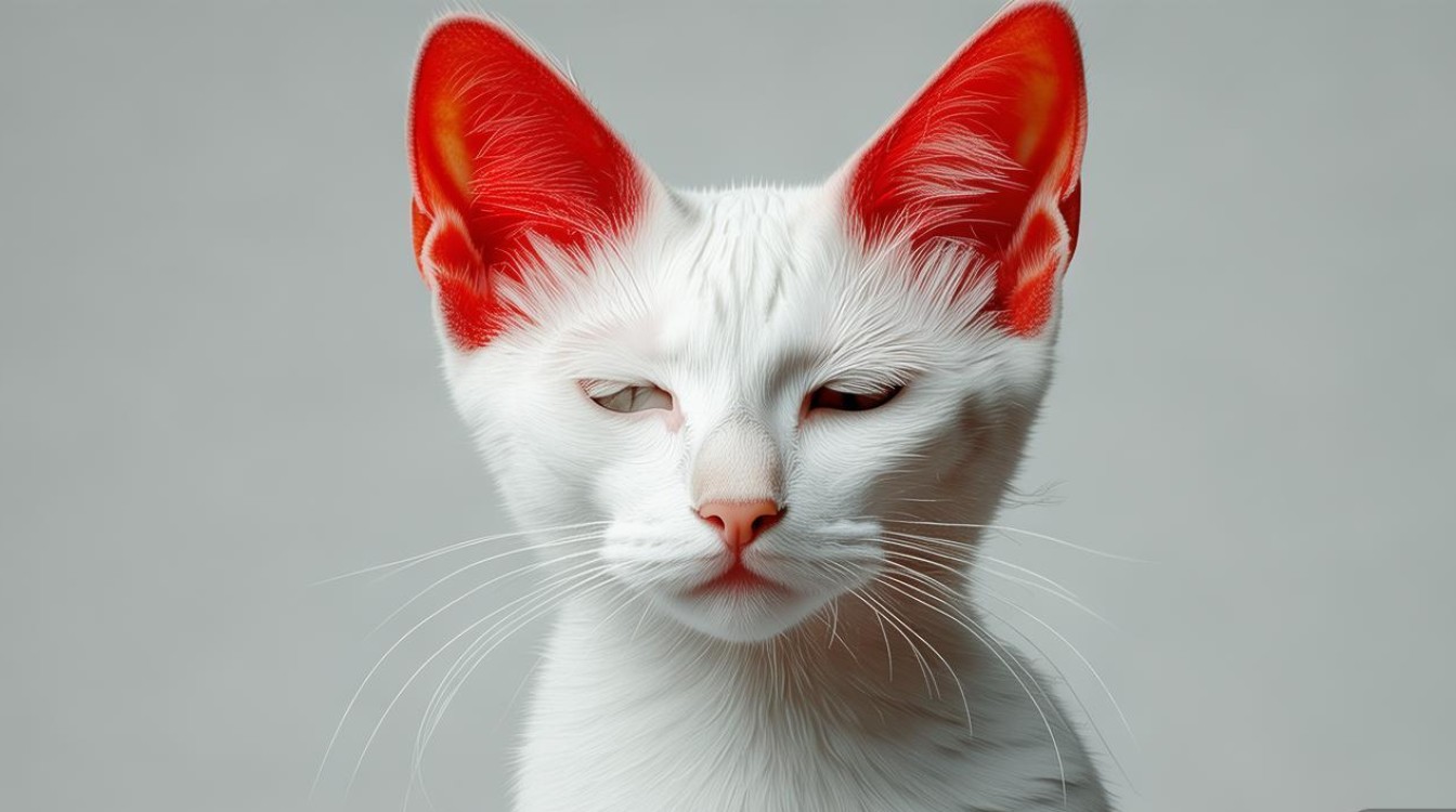 猫咪耳朵红 反复