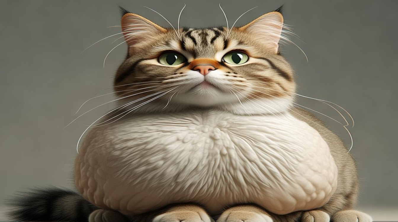 猫咪胸前有疙瘩