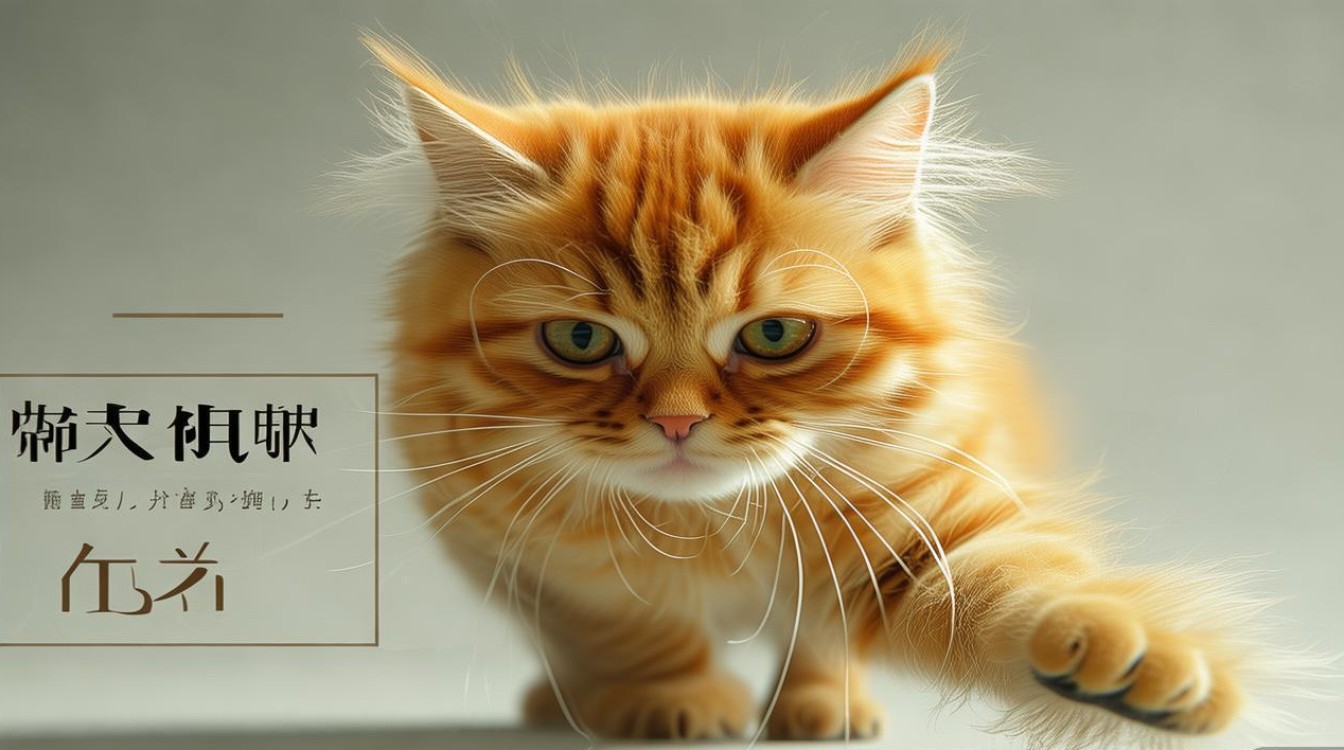 猫咪有点哮踹