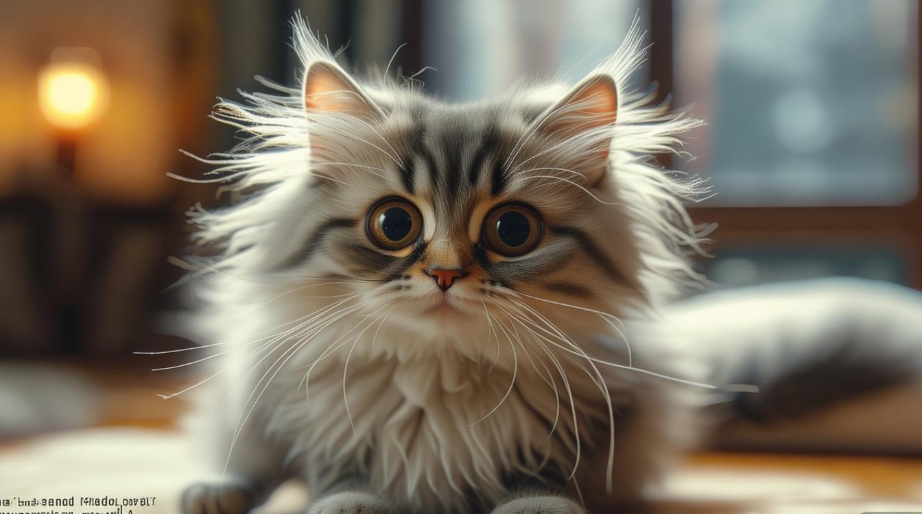 猫咪后腿在抖