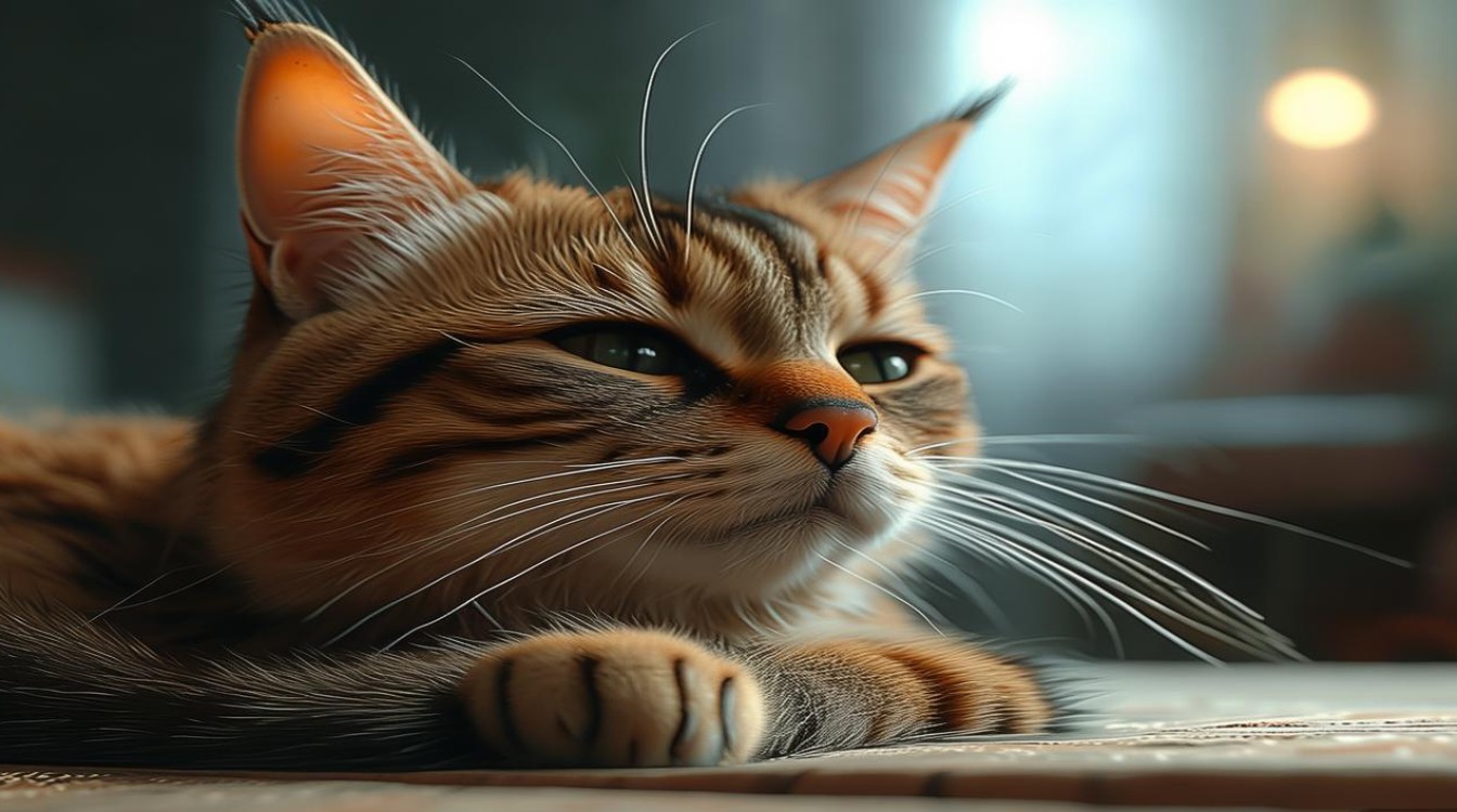 猫咪尾巴感觉痛