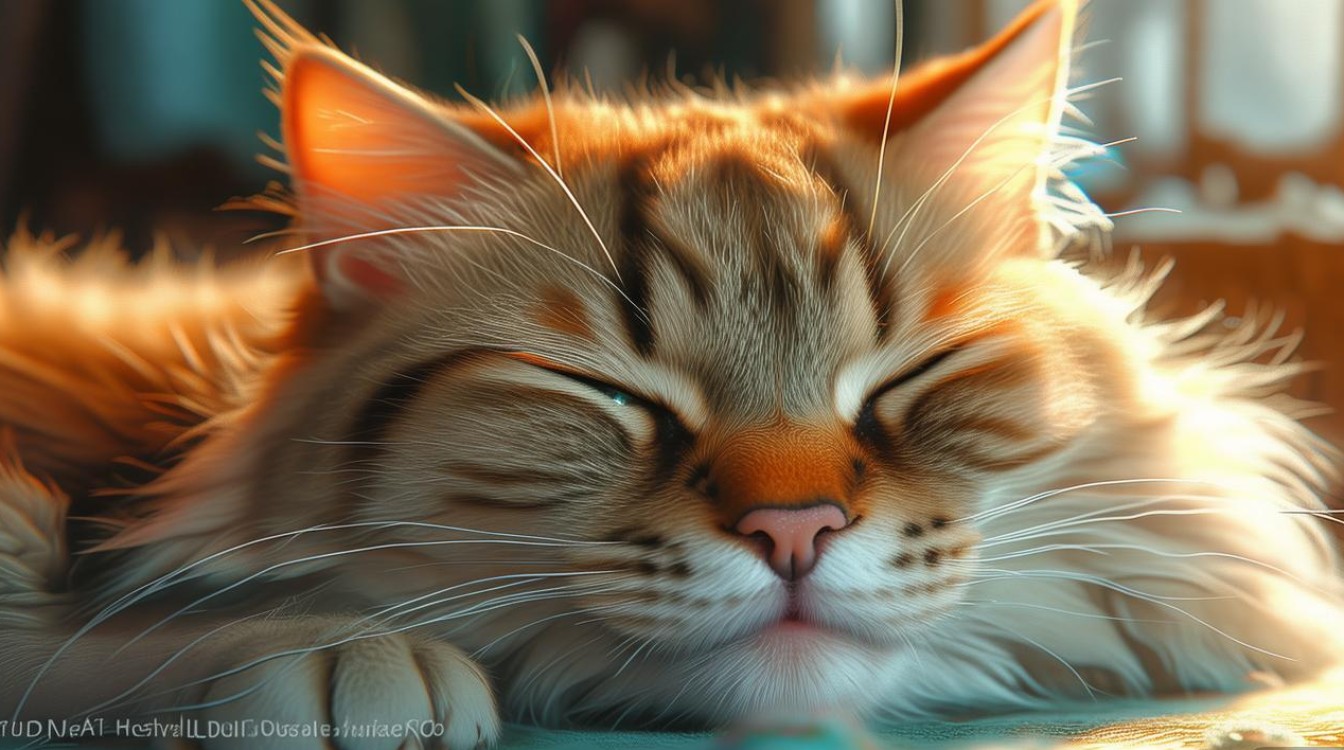 猫咪缓缓眯眼睛