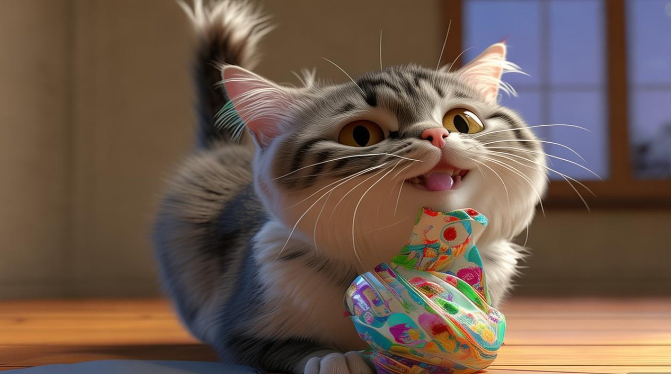 猫咪误吃塑料