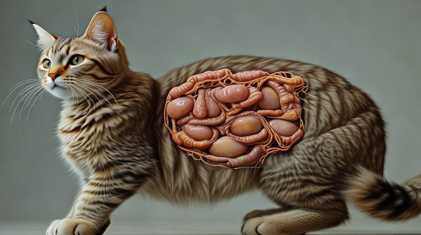 猫咪屁股上有肠子