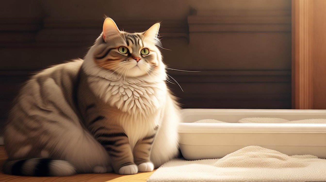 猫咪怀孕拉屎少