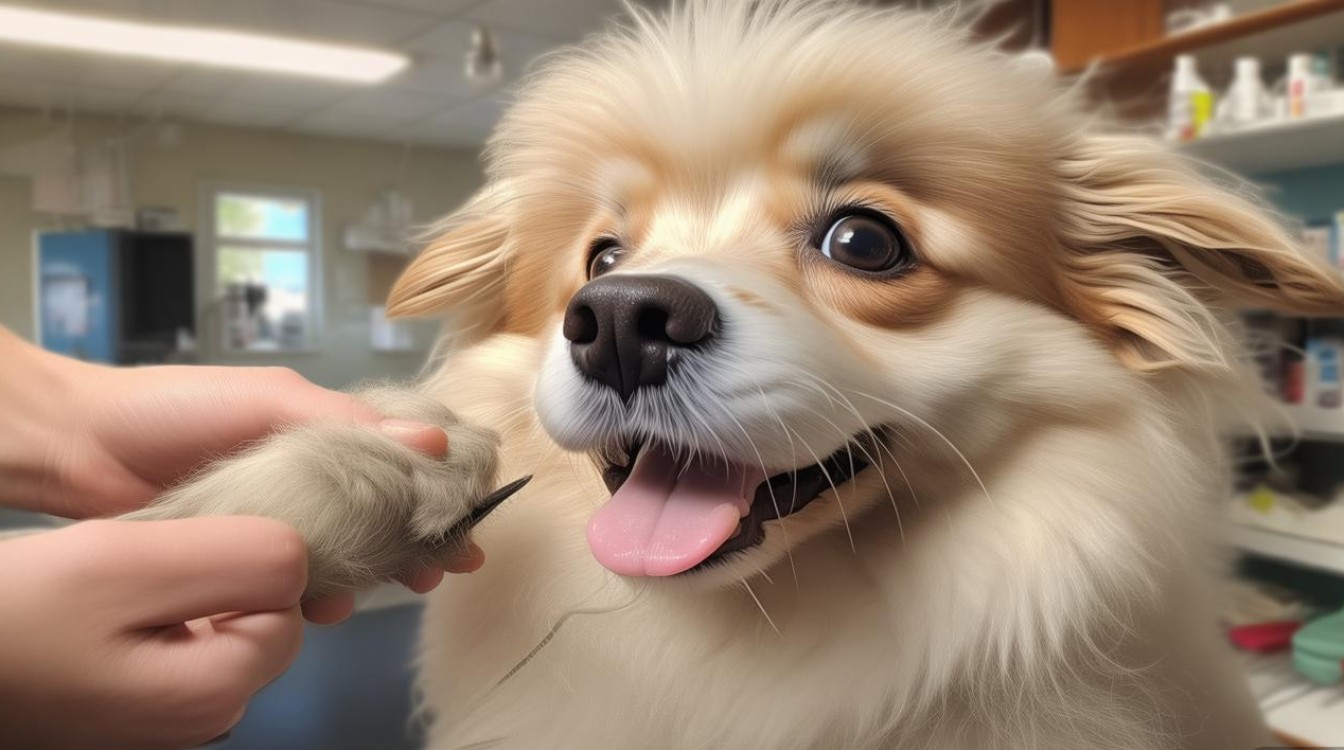 狗狗去脚毛