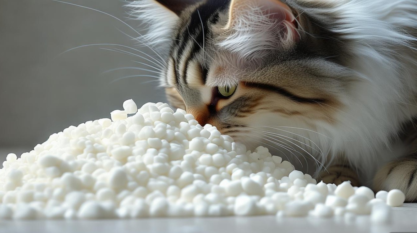 猫咪拉白色屎