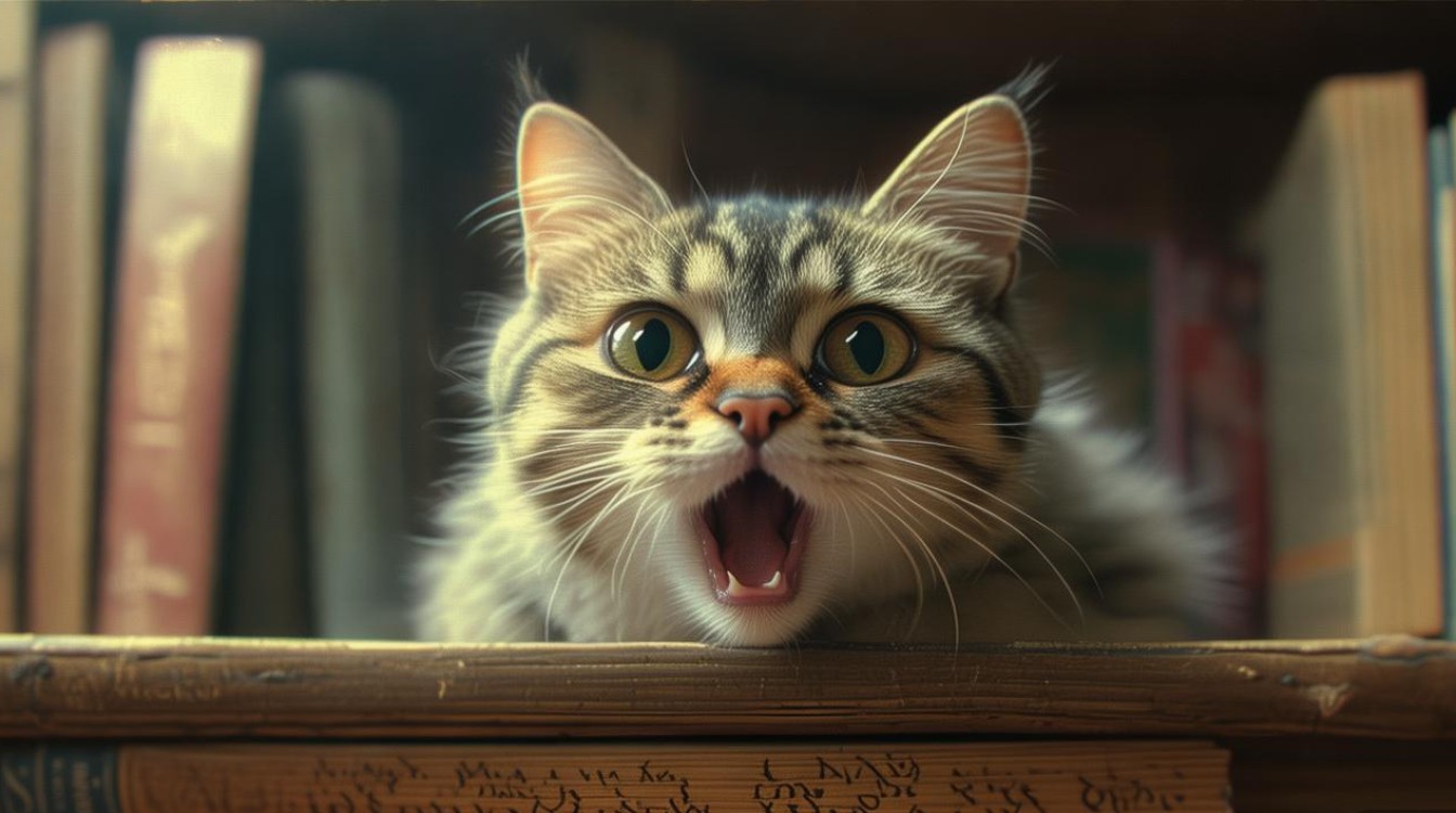 猫咪突然变换声音