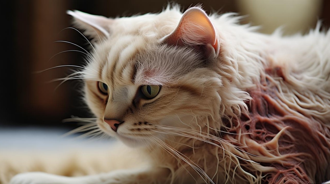 猫咪烫伤掉毛