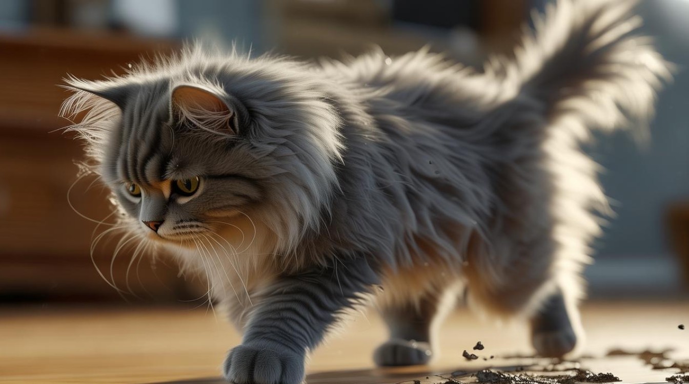 猫咪走路摇晃 发冷
