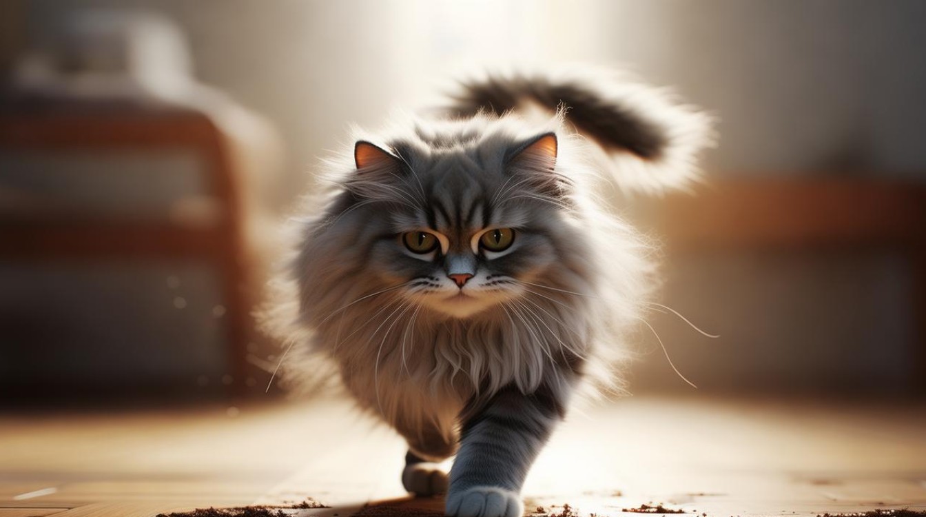 猫咪走路摇晃 发冷
