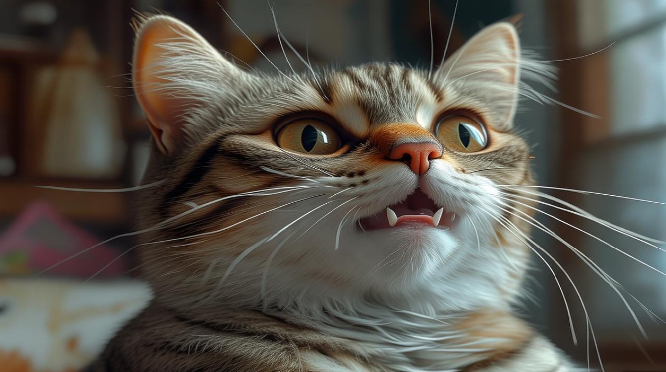 猫咪牙齿摔掉了