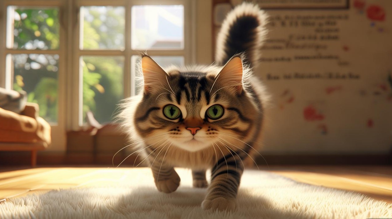 初到家的猫咪