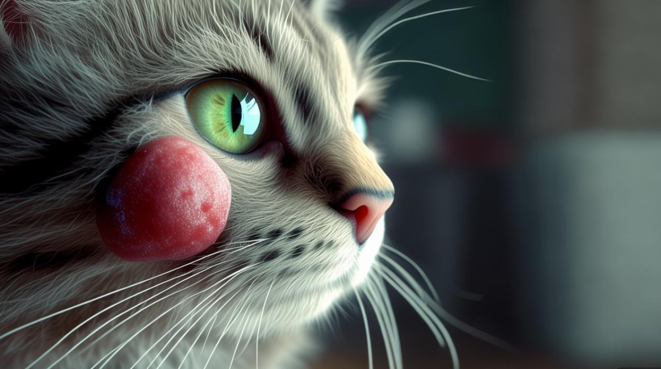 猫咪眼球上有疙瘩