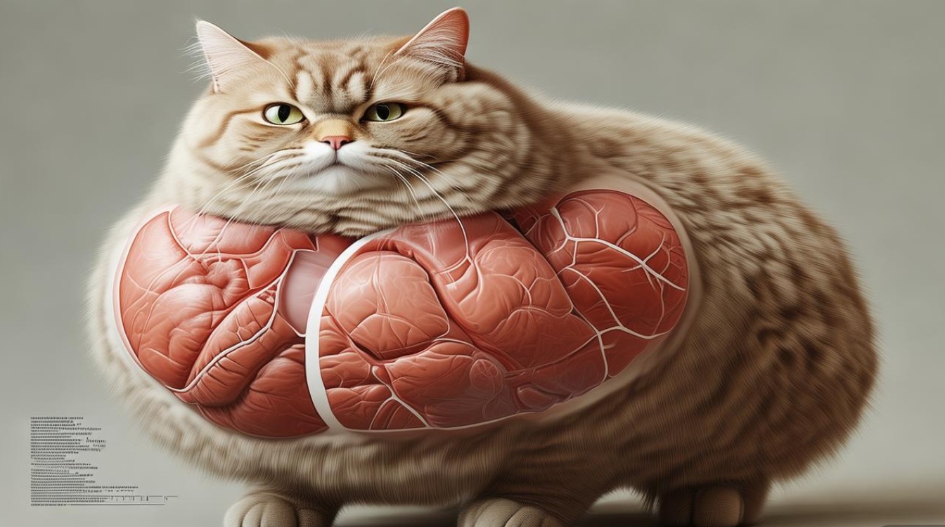 猫咪肥胖导致肝脏