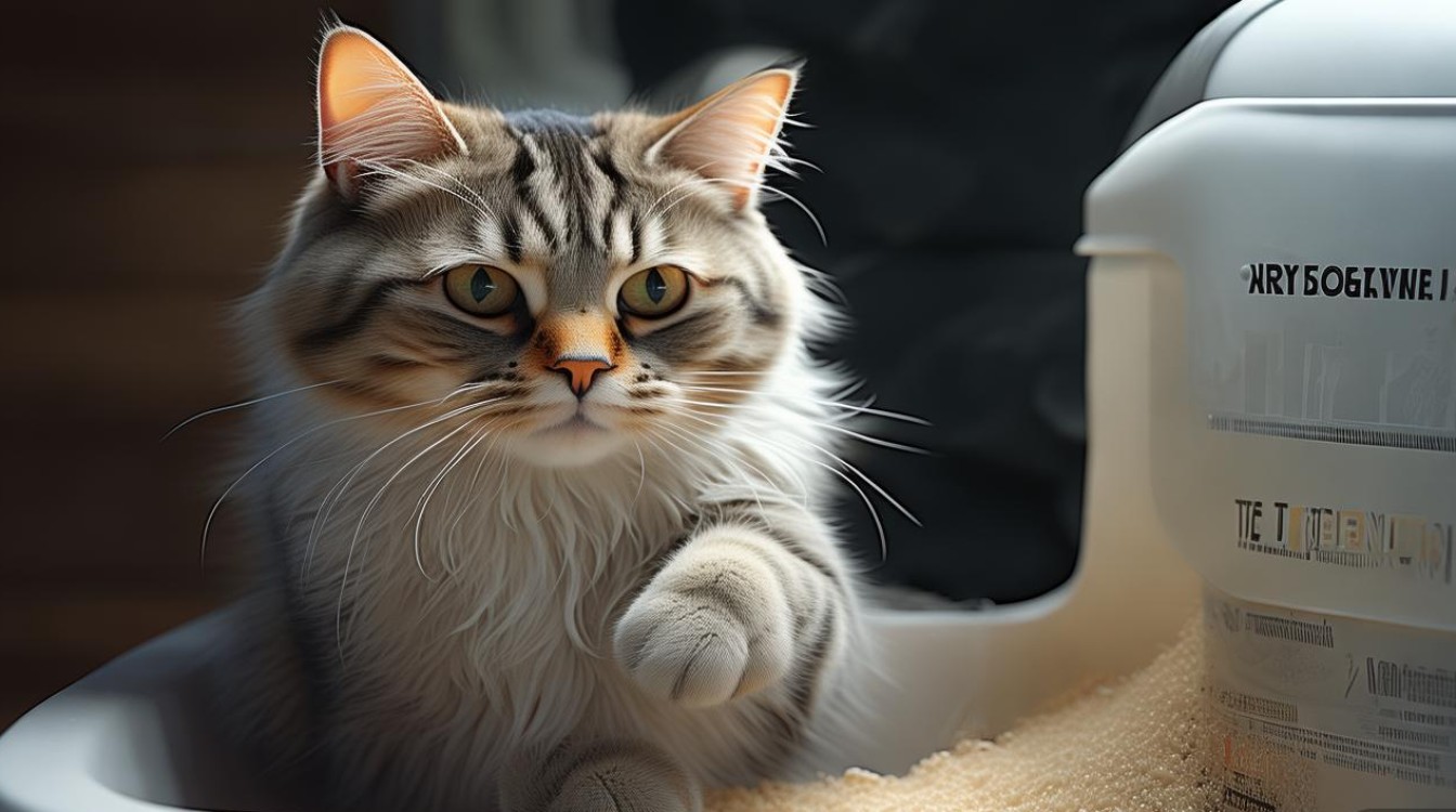 猫咪拉尿的图片