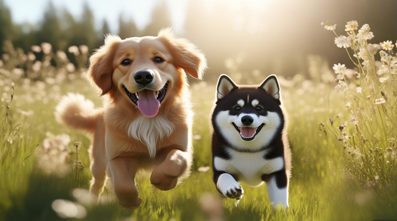狗狗与鹿犬