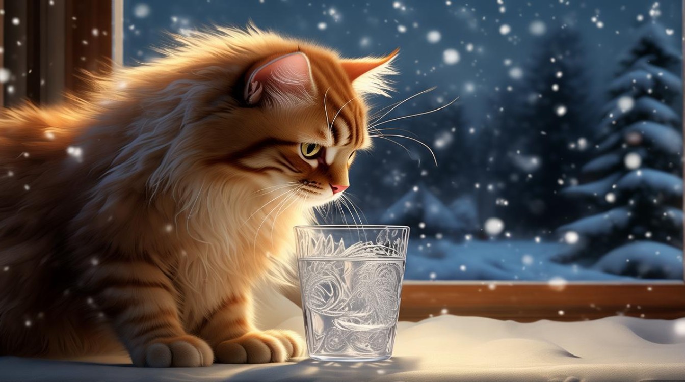 猫咪冬天喝水频繁