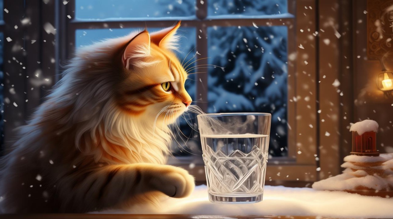 猫咪冬天喝水频繁