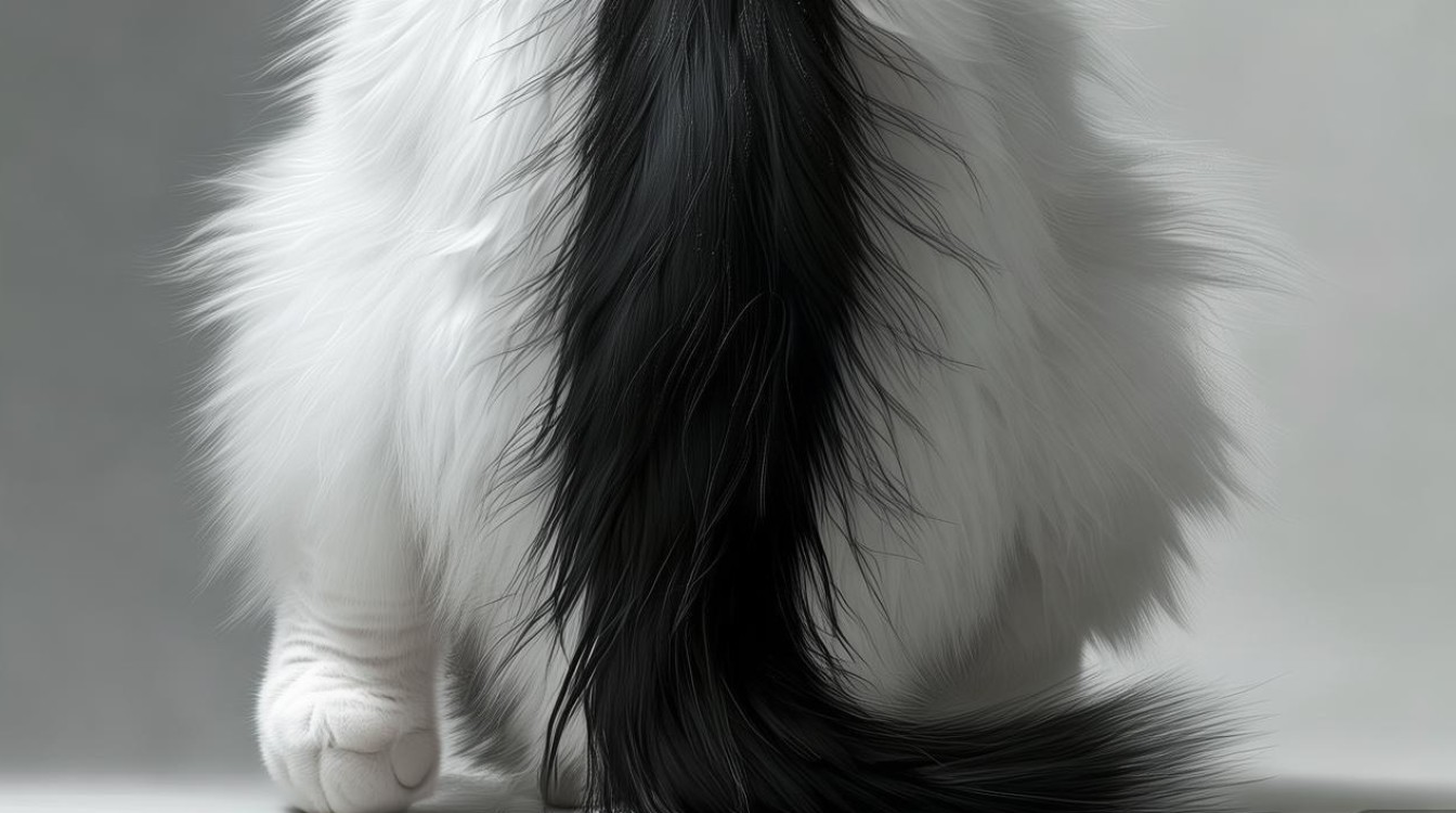 猫咪尾巴皮肤变黑