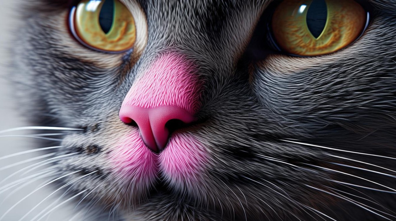 猫咪鼻子毛变色