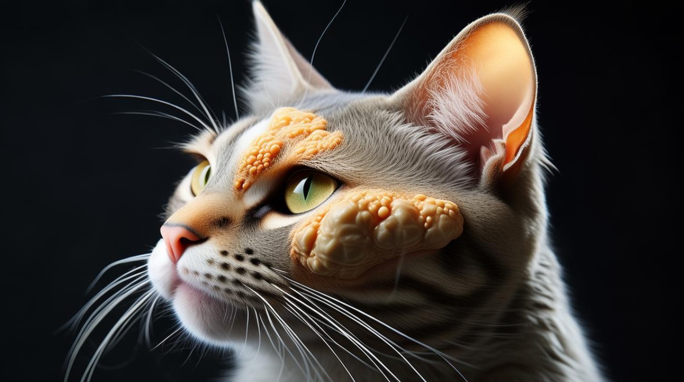 猫咪头部肿瘤图片