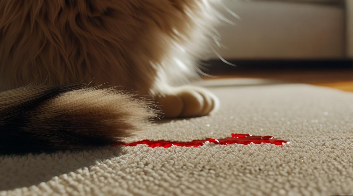 猫咪拉屎有血丝