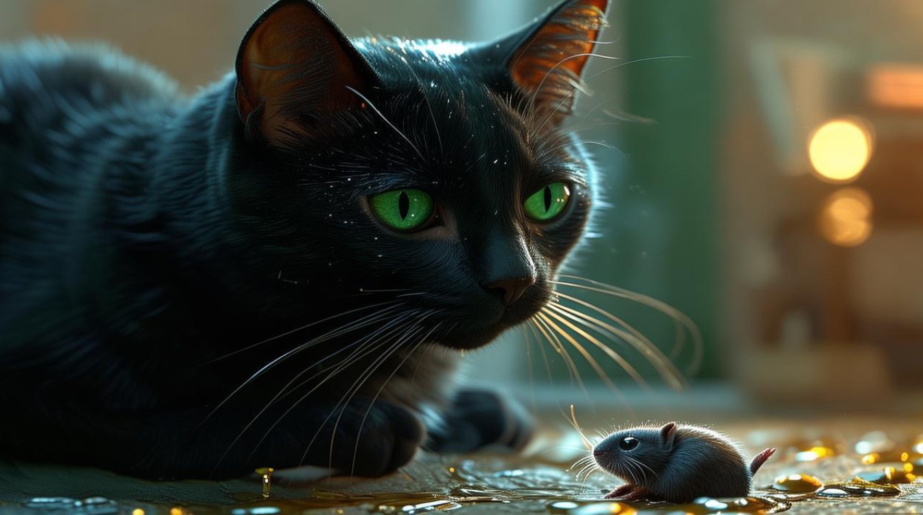 猫咪吃了中毒老鼠