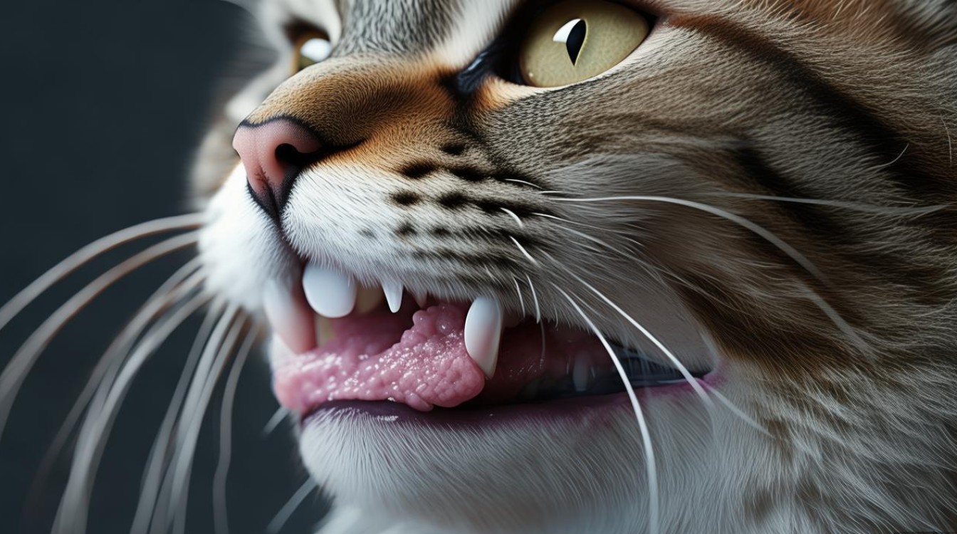 猫咪上颚长东西