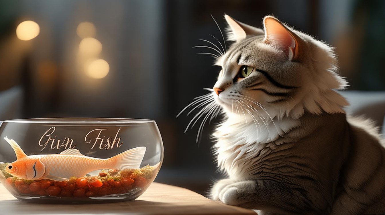 给猫咪喂了鱼