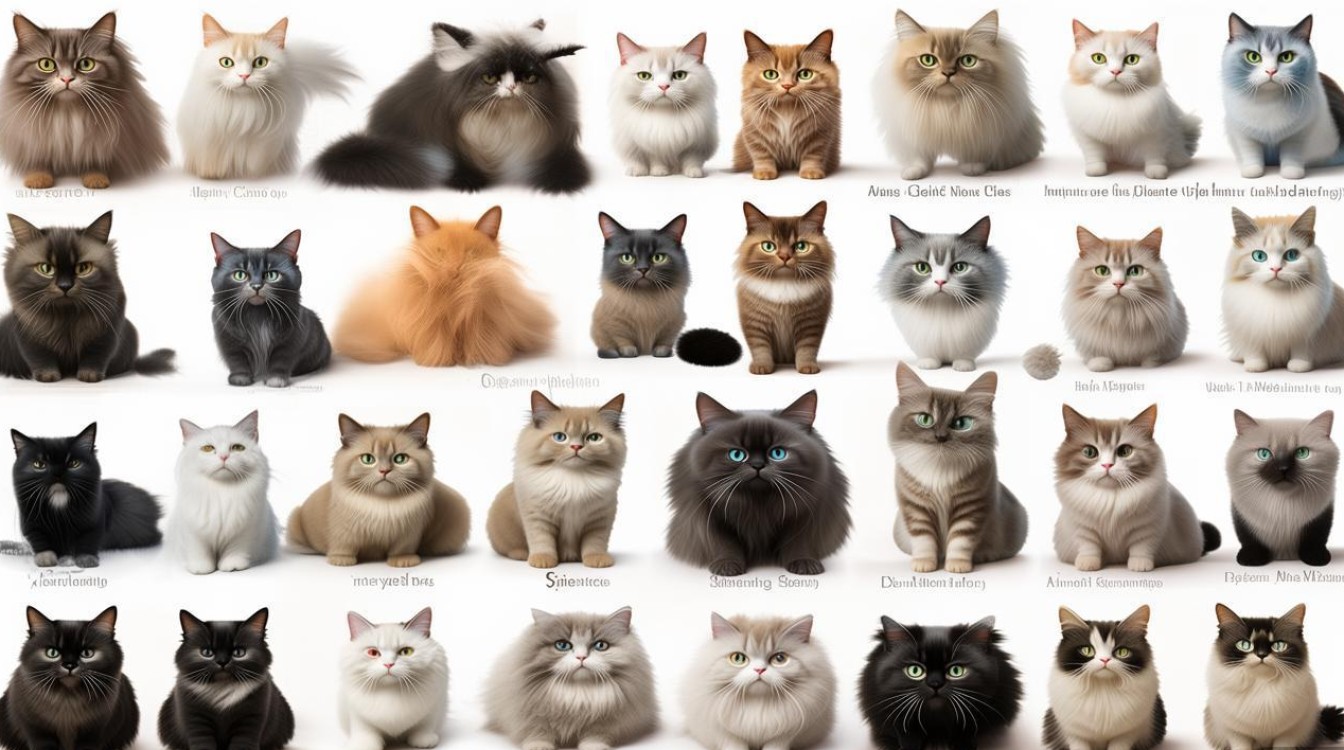猫咪各个品种图片