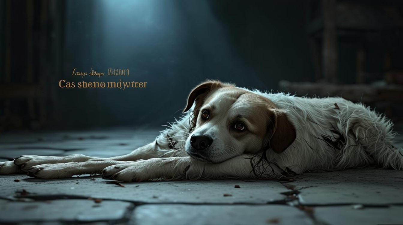 狗狗死之前抽搐