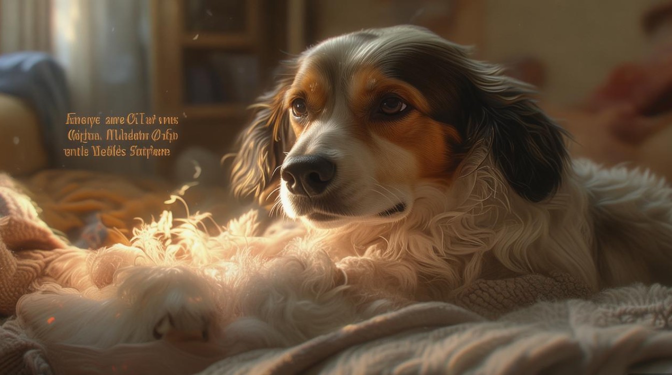 狗狗生产时状态