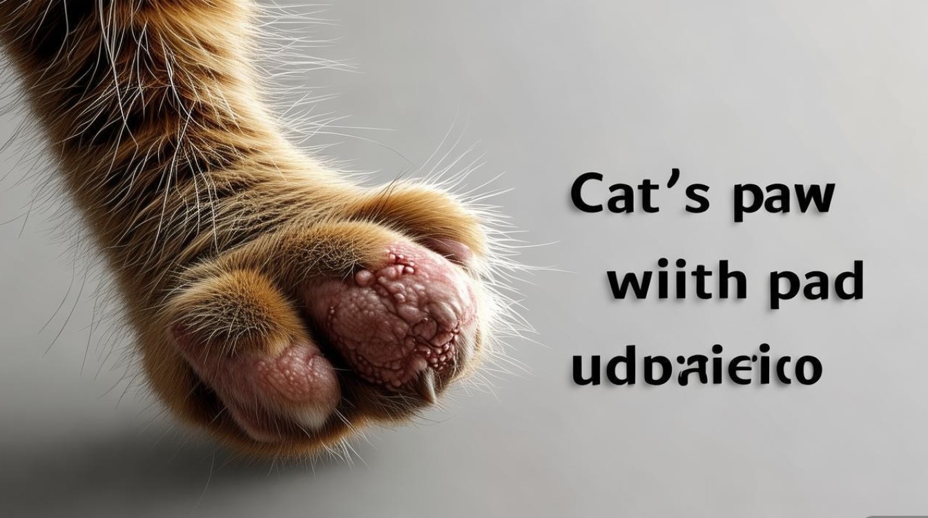脚垫溃烂 猫咪