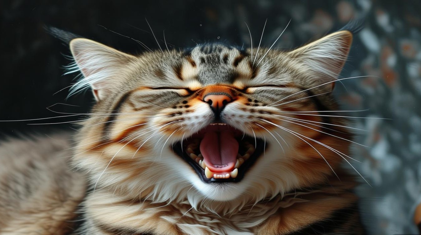 猫咪睡着突然甩头
