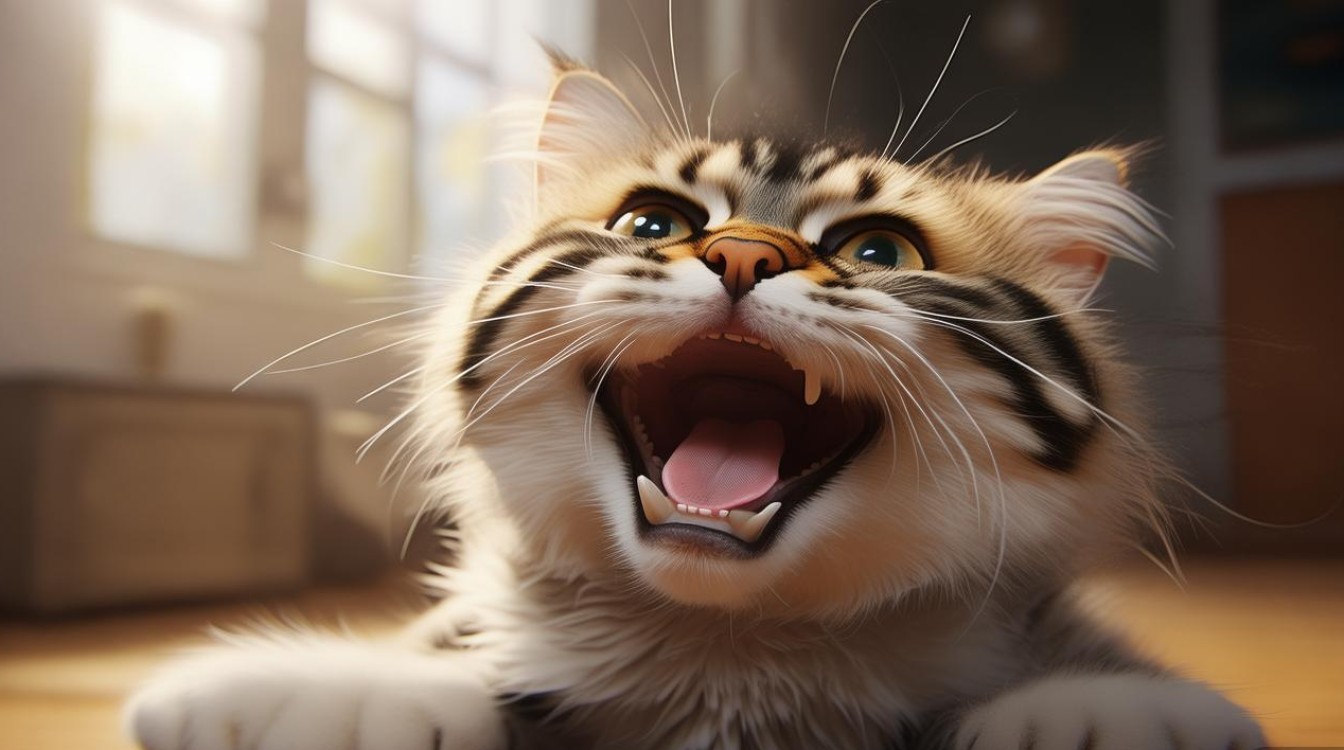 猫咪嘴掰不开